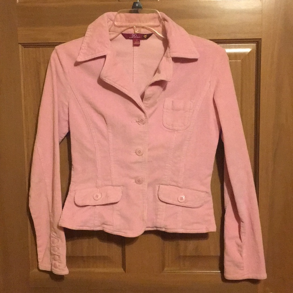 Pink blazer